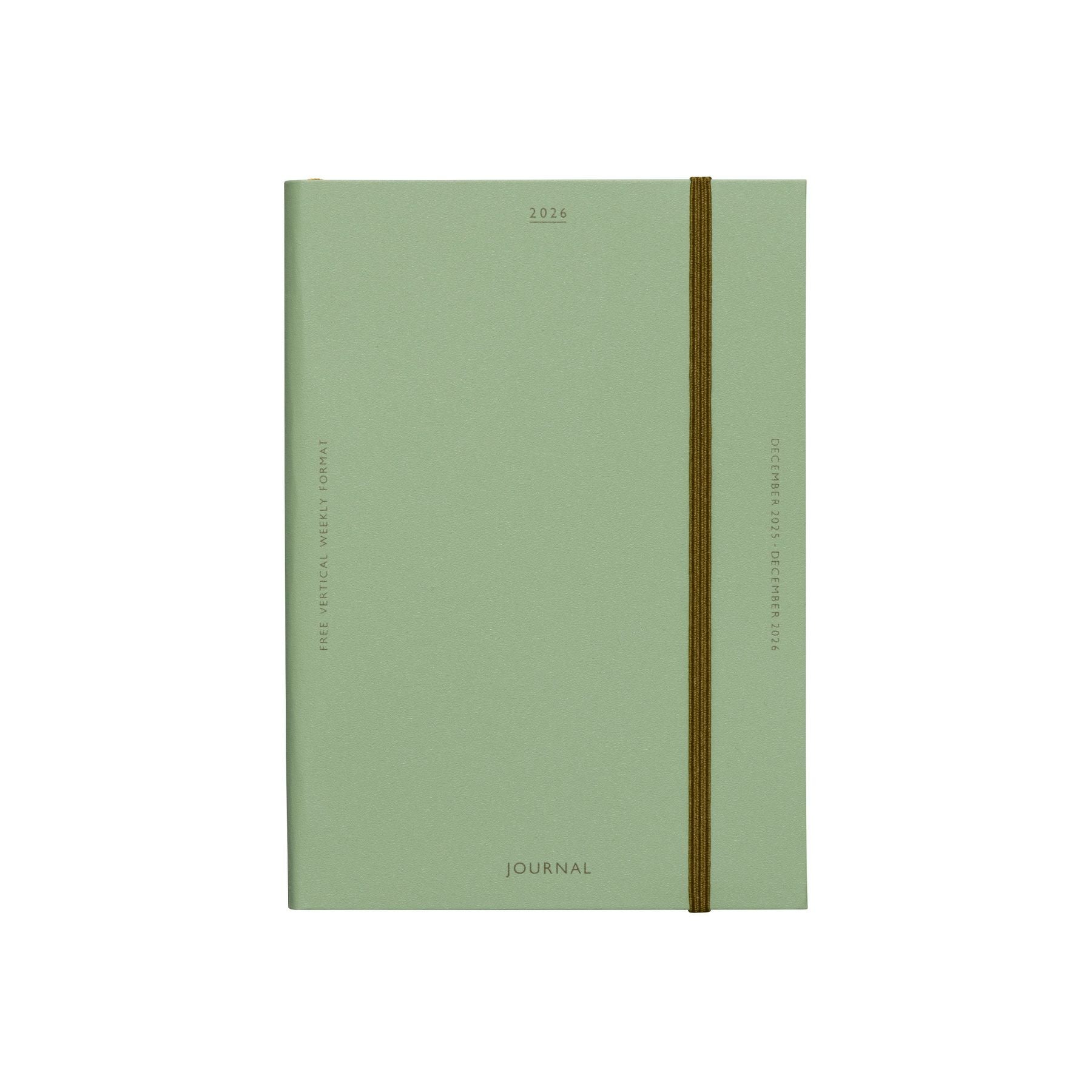 手帳 2026 ケイティー / B6 フリー 週間バーチカル / 2025年12月始まり