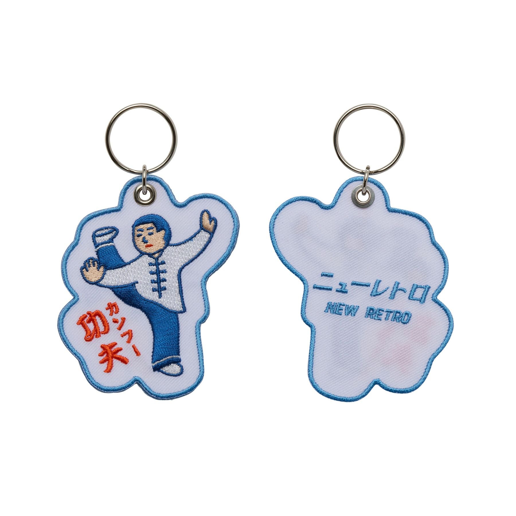 ニューレトロ | スティッチワークキーホルダー（チュウカ） | HIGHTIDE
