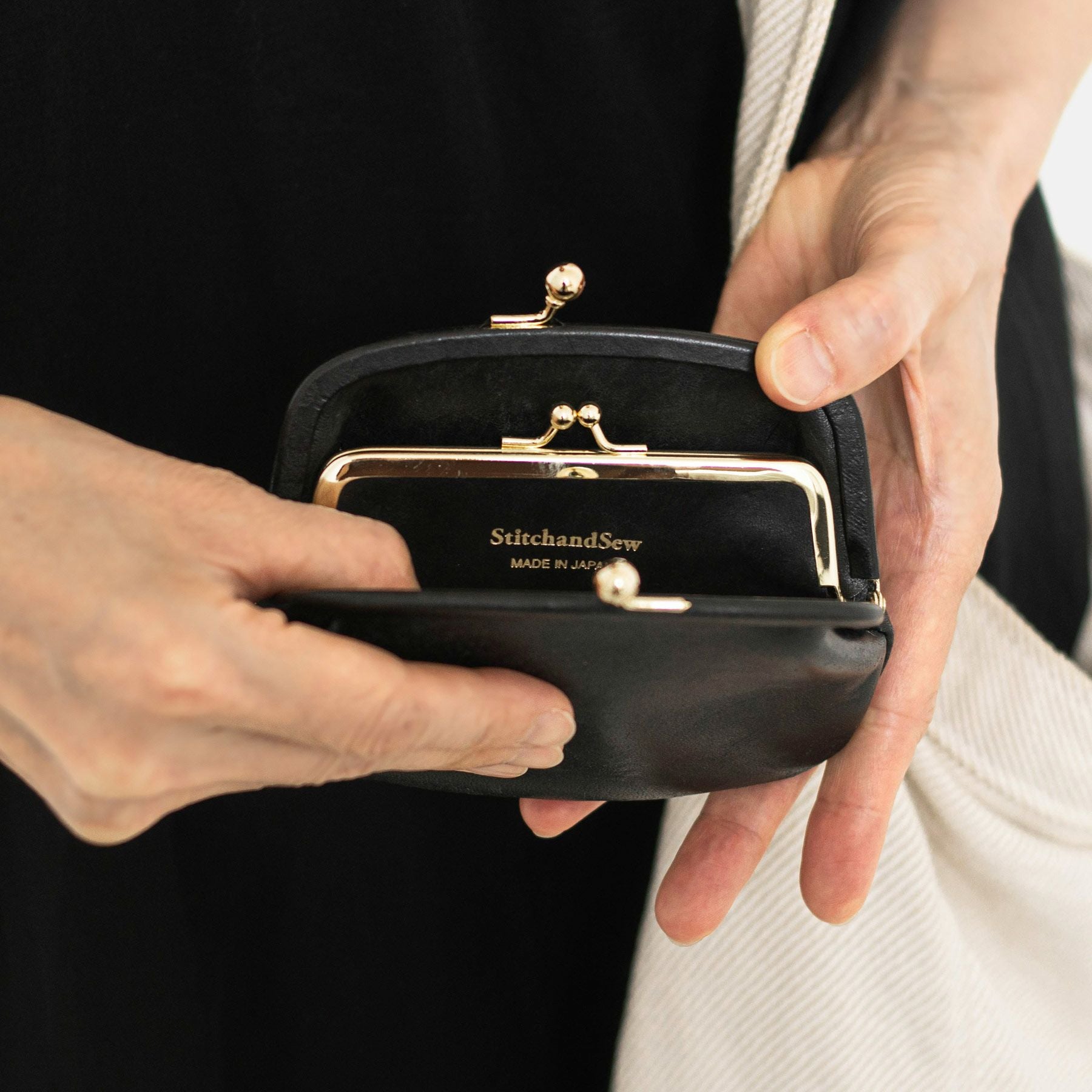 StitchandSew ステッチアンドソー | がま口財布 T2/CW104 | HIGHTIDE