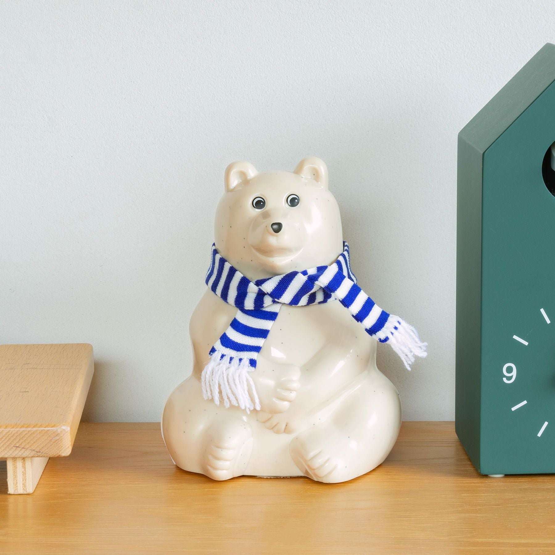 PLASTEP | Polar Bear Money Box 白くま貯金箱 | HIGHTIDE（ハイタイド