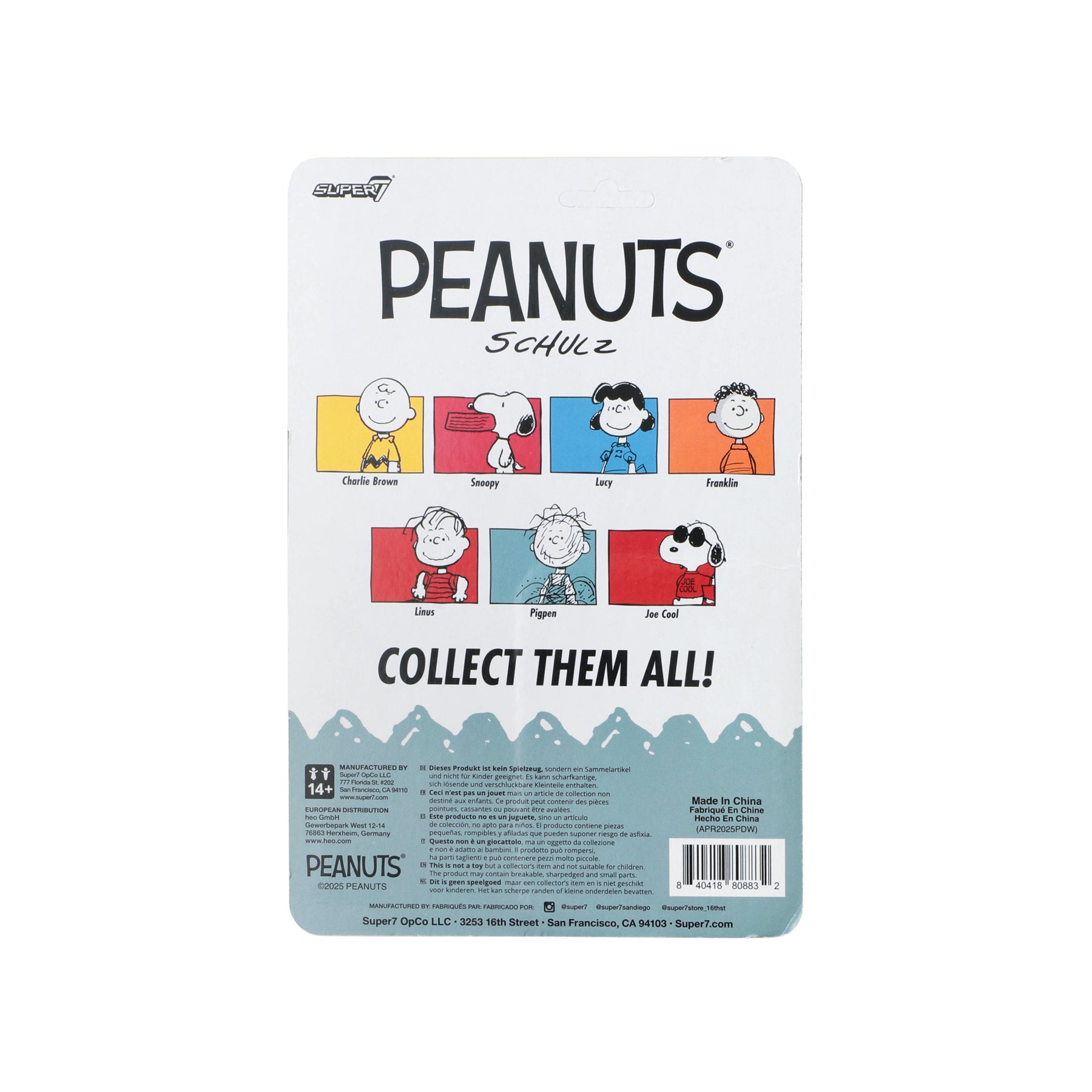 Super7 スーパー7 | Peanuts リアクションフィギュア Wave08