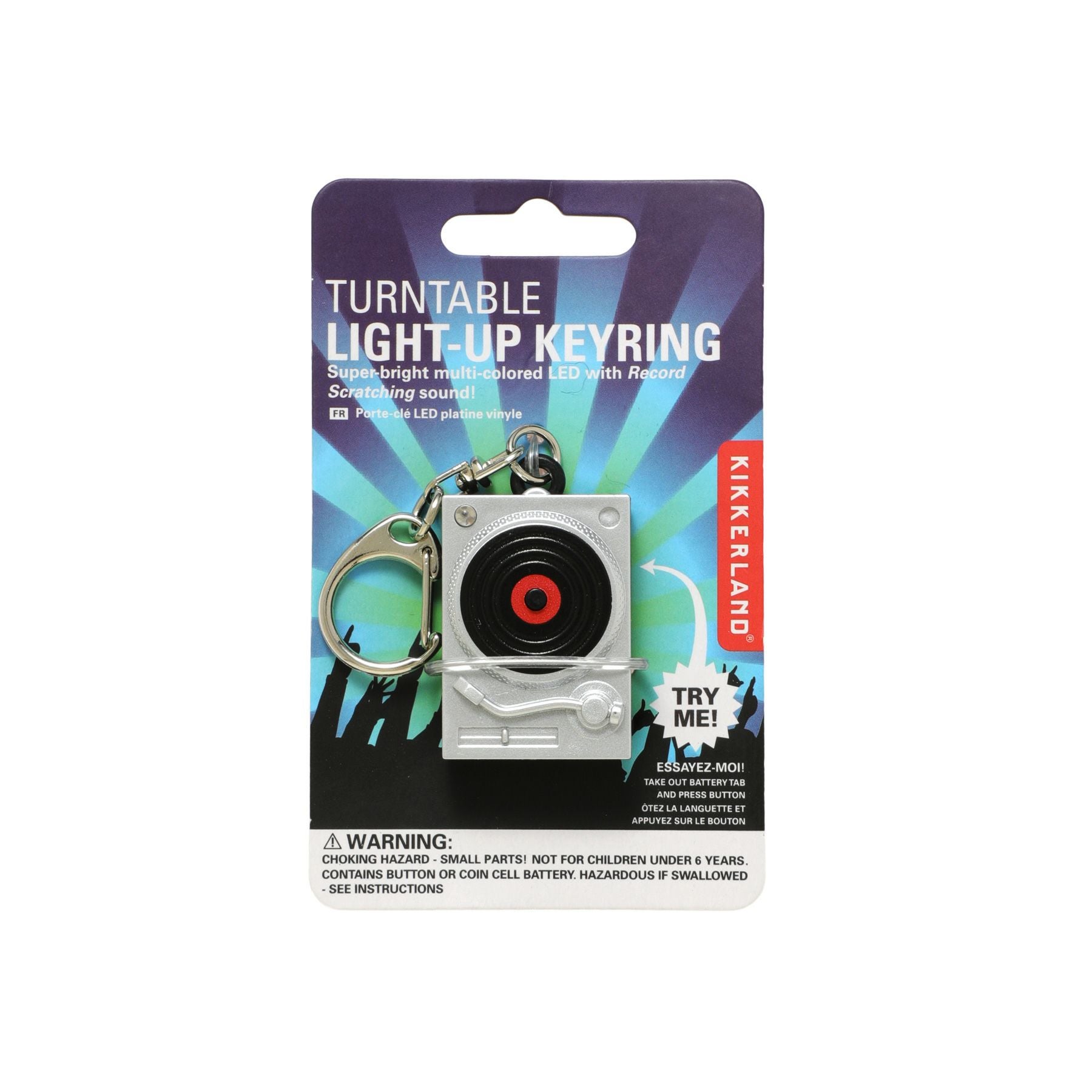 KIKKERLAND | Light-up Keychain 