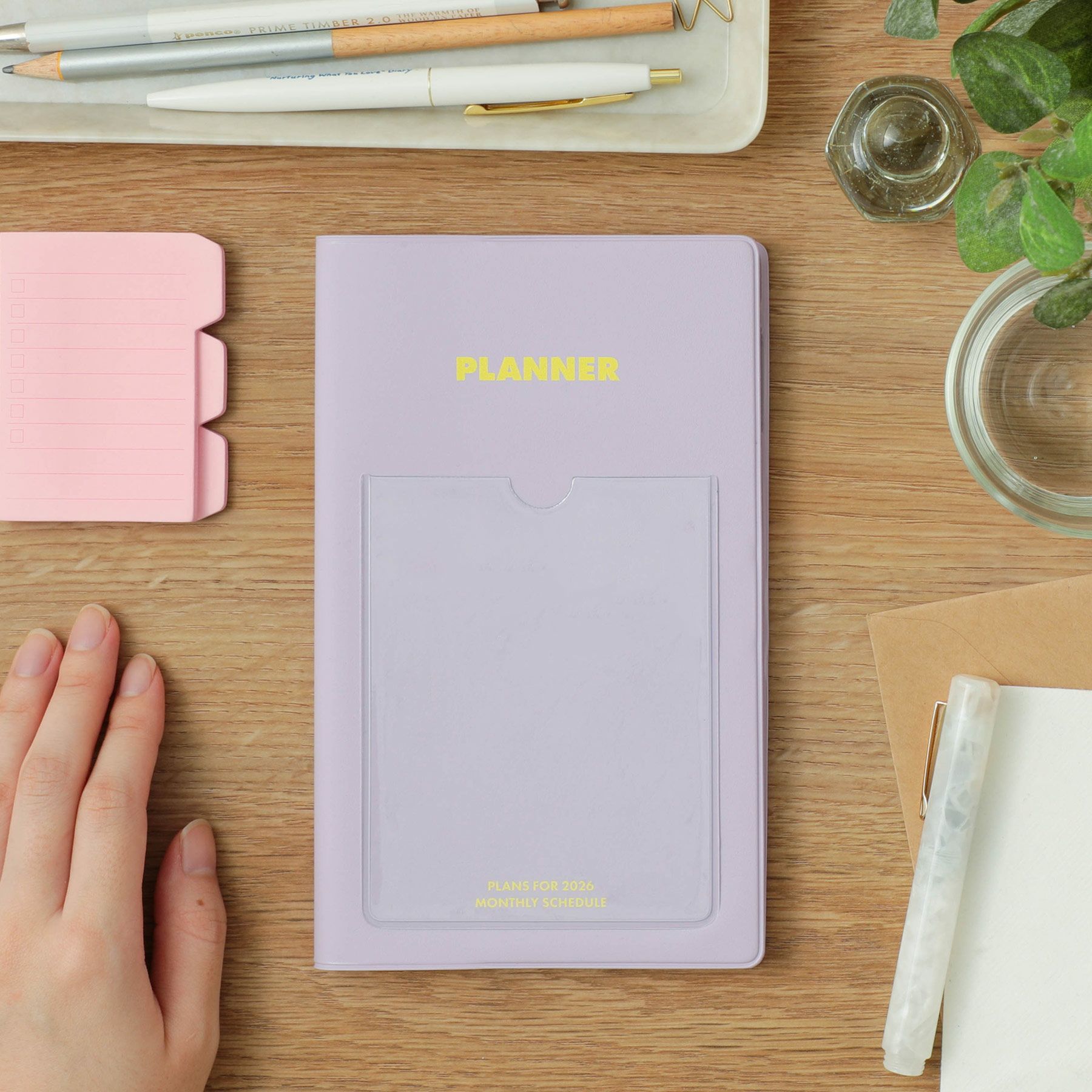 手帳 2026 シャイン / B6 スリム マンスリー / 2026年3月始まり