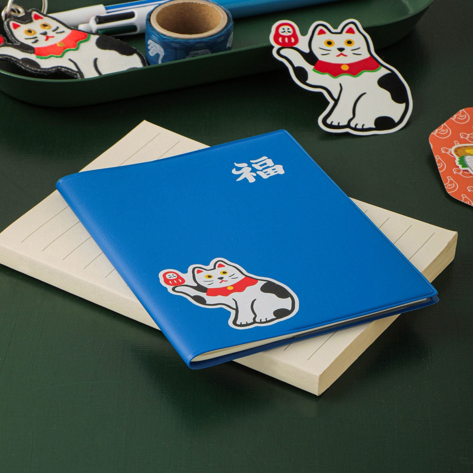 手帳 2026 招き猫 / スクエア マンスリー / 2026年3月始まり