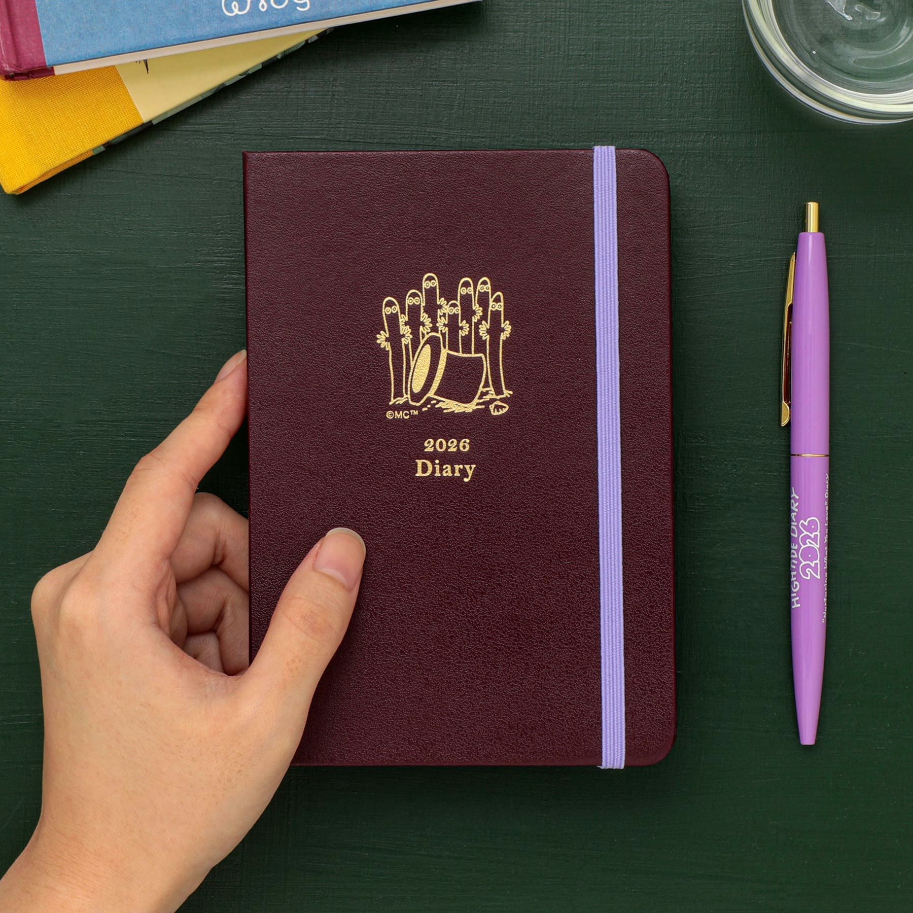 手帳 2026 ムーミン / A6 週間ブロック / 2026年3月始まり | HIGHTIDE