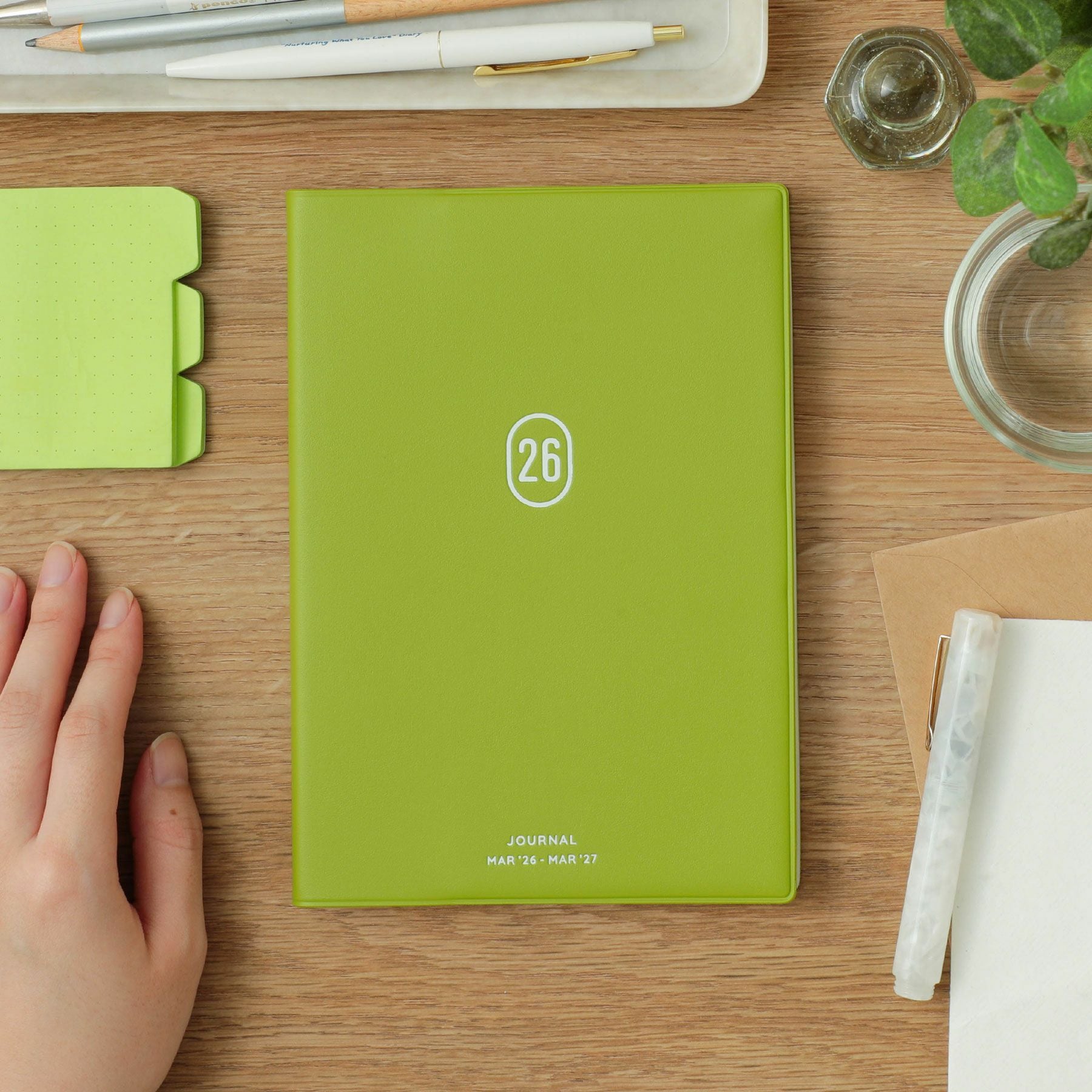 手帳 2026 キャストン / B6 フリー 週間バーチカル / 2026年3月始まり