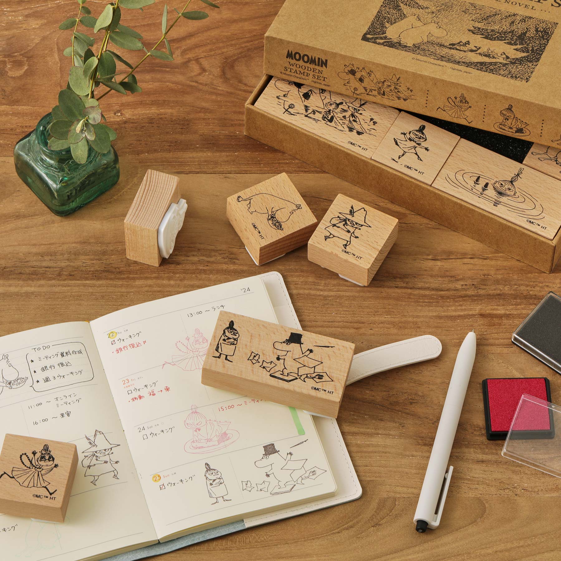 MOOMIN ムーミン スタンプセット | HIGHTIDE（ハイタイド）公式サイト
