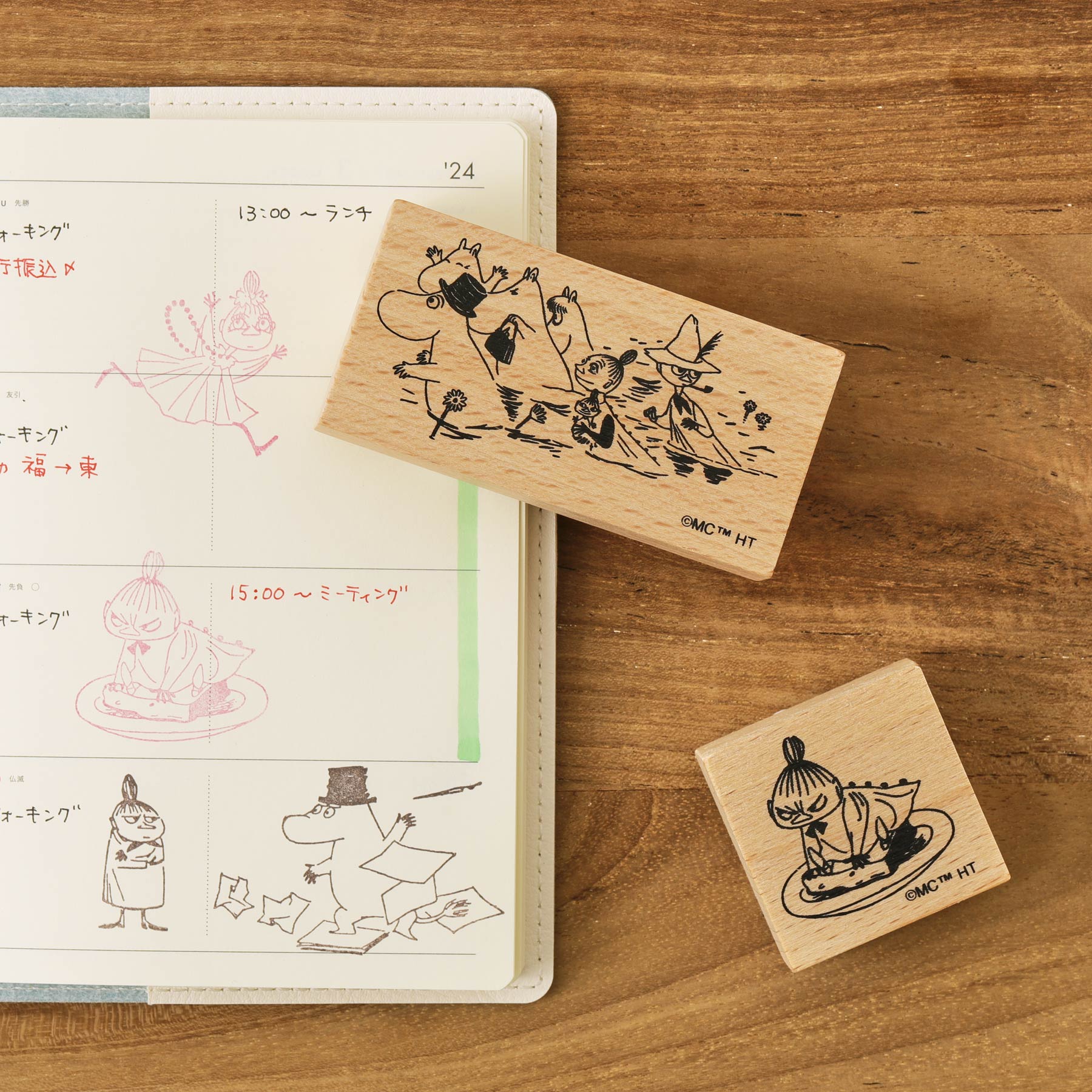 MOOMIN ムーミン スタンプセット | HIGHTIDE（ハイタイド）公式サイト