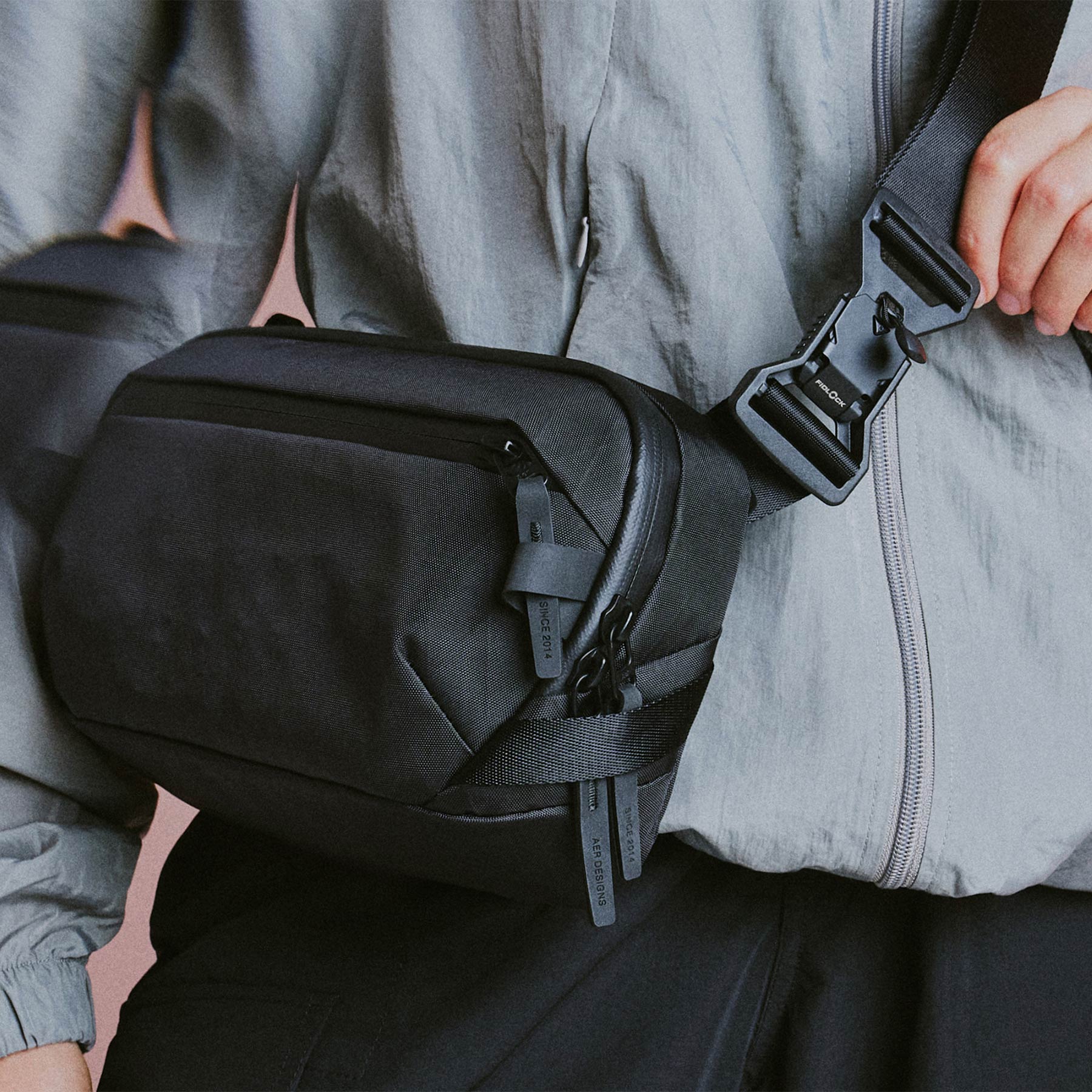 discod 黒 スリングバッグ Columbia（コロンビア） Columbia Big Muddy Road スリングバッグ