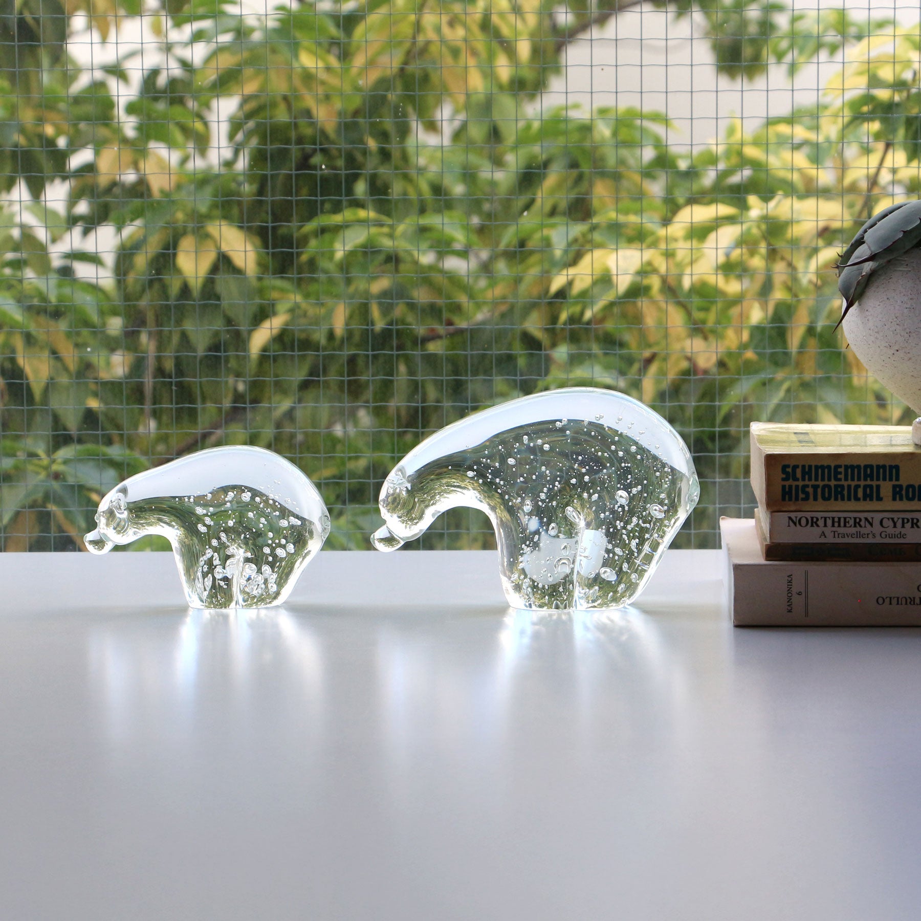 HERE by DETAIL | Glass Objet Polar Bear Small グラスオブジェ