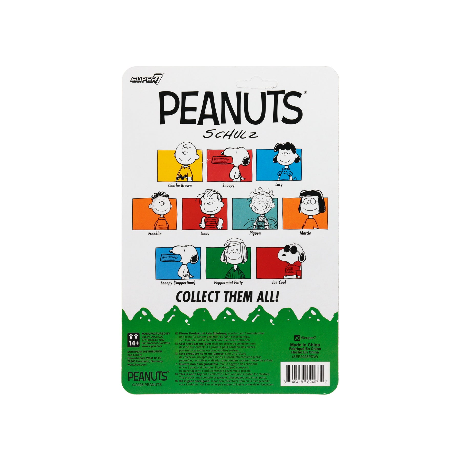 Super7 | Peanuts リアクションフィギア Wave09 ペパーミントパティ