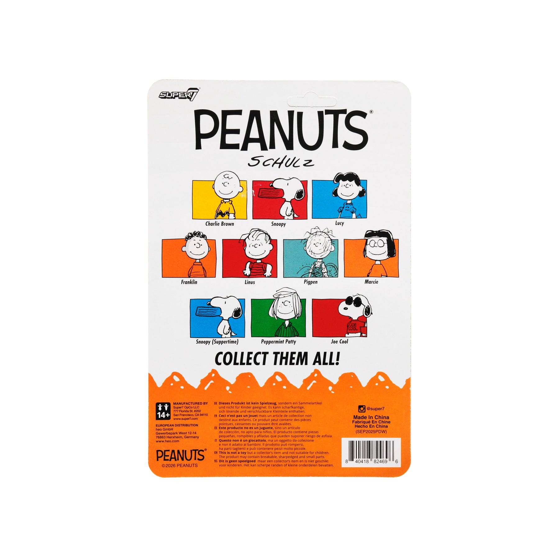 Super7 | Peanuts リアクションフィギア Wave09 マーシー | HIGHTIDE