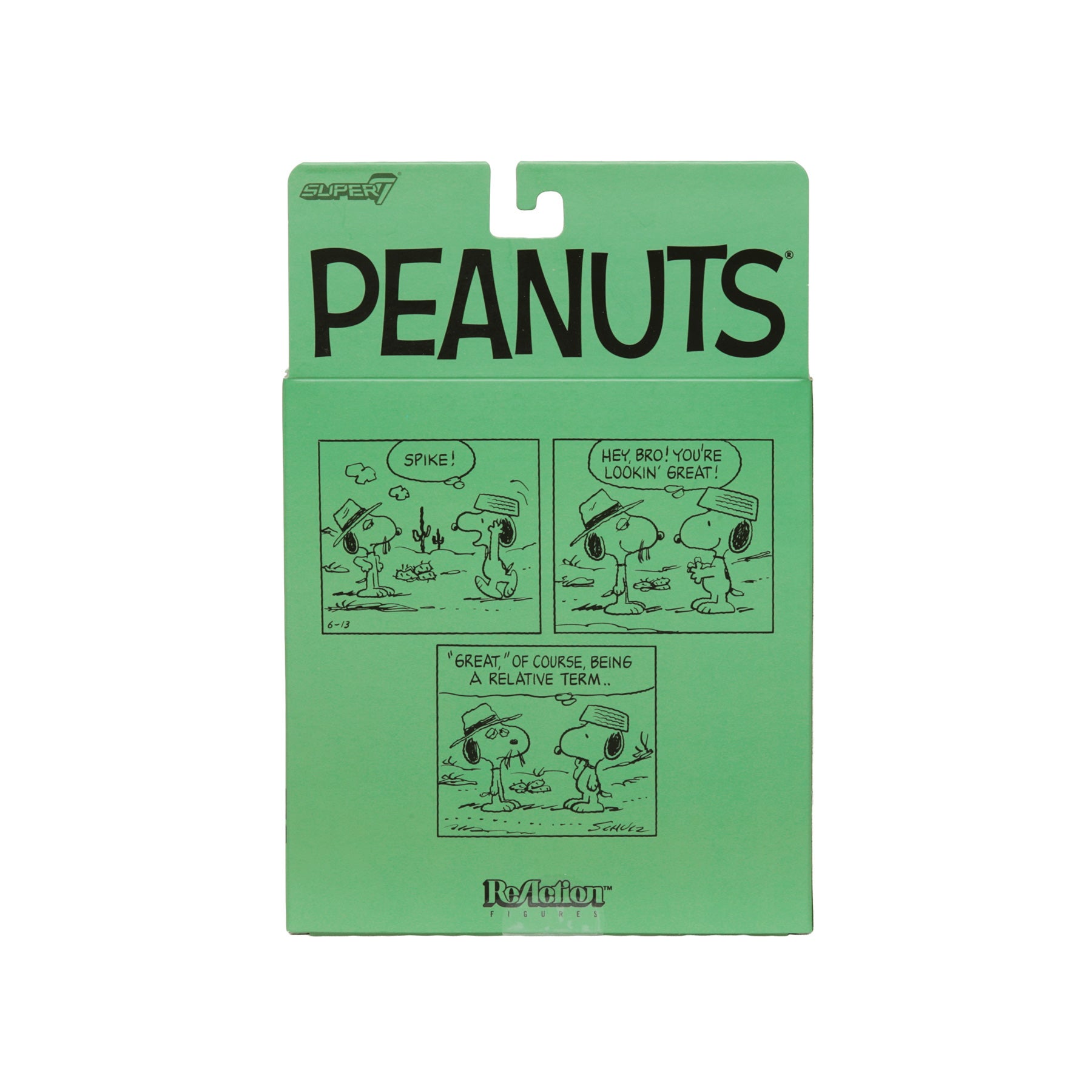 Super7 | Peanuts リアクションフィギア スヌーピー＆スパイク