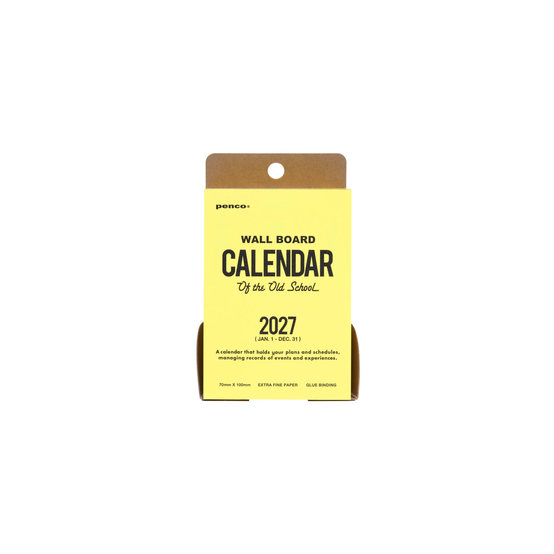 HIGHTIDE Penco 2027 Memo Block Calendar